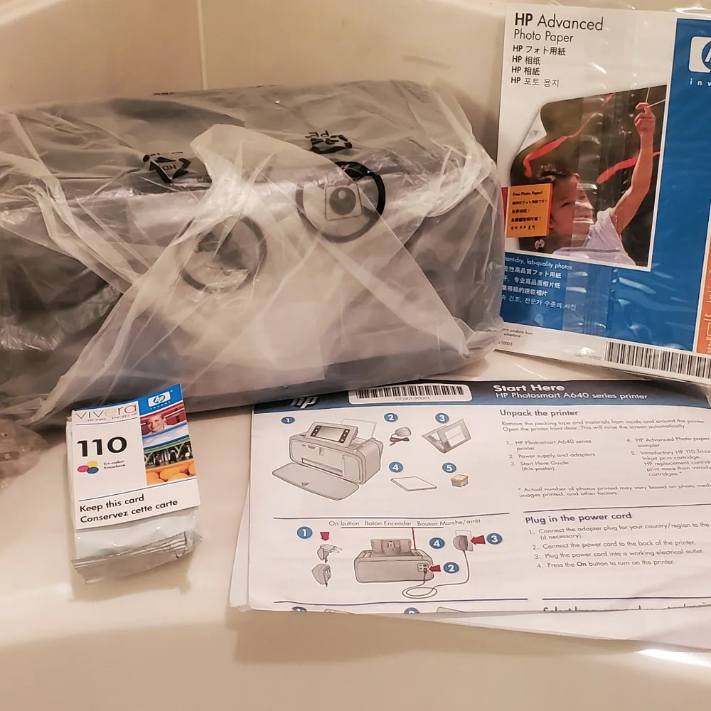HP A640 Photosmart Portable Printer